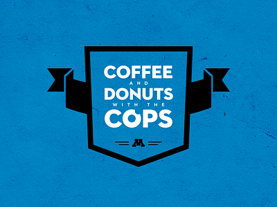 Coffee + Donuts Badge