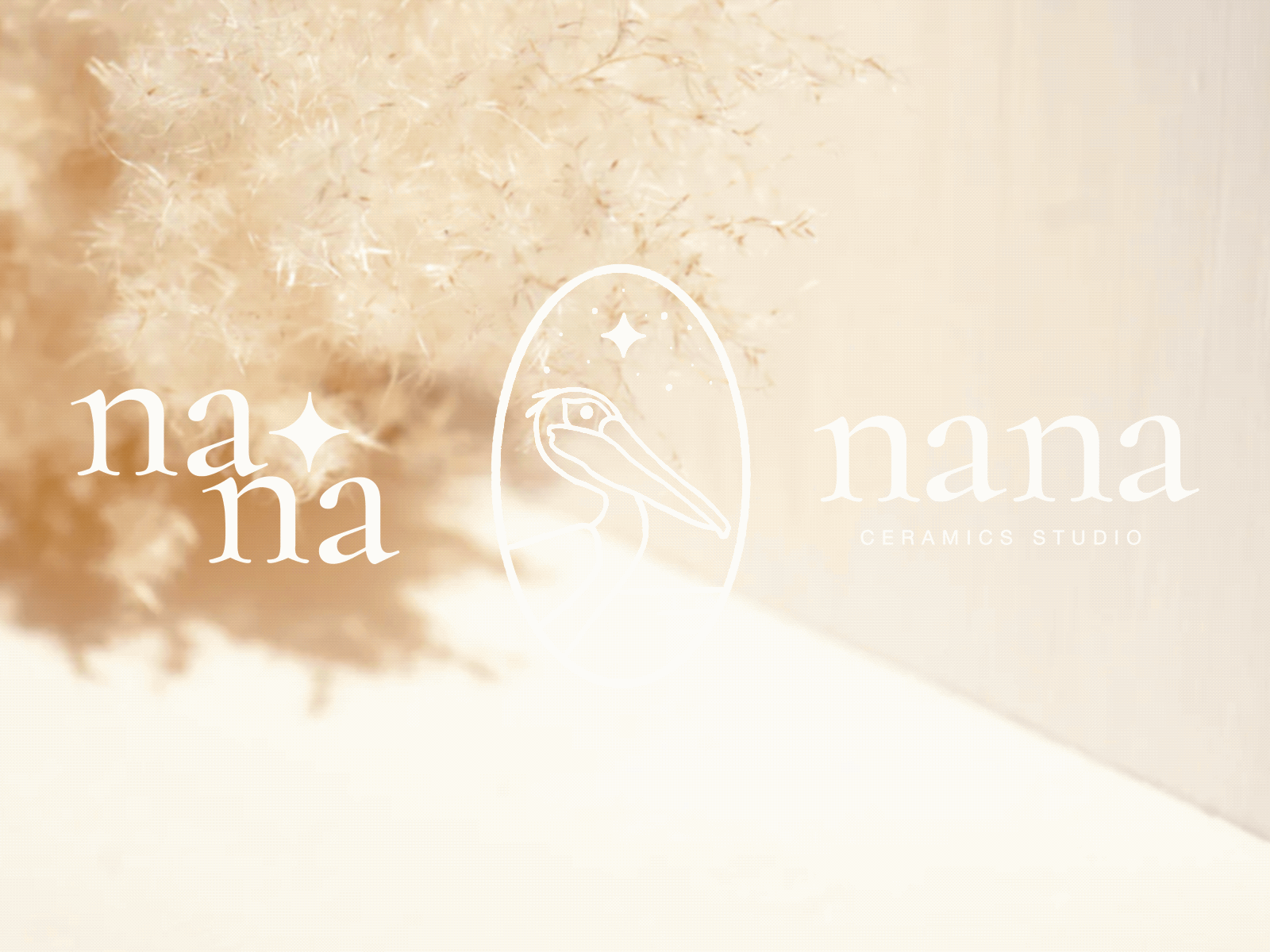 Nana Ceramics Studio branding ceramics studio design illustration logo design nana pelican procreate