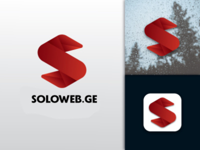 SOLOWEB.GE branding design georgia georgian illustration logo logotype typography ლოგო ქართული