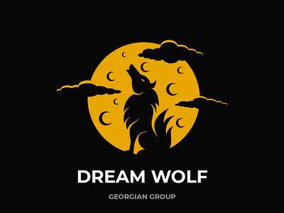 DREAM WOLF GEORGIAN GROUP design georgia georgian logo logotype ლოგო ქართული