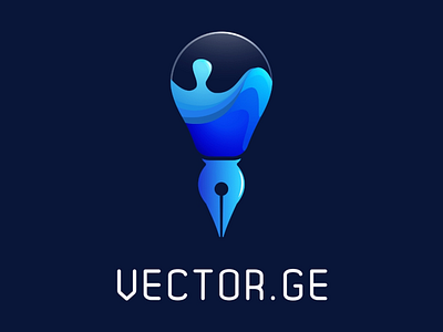 VECTOR.GE branding design georgia georgian logo logotype typography ლოგო ქართული