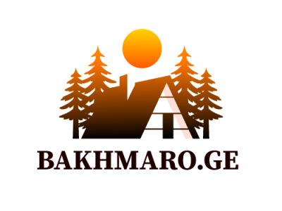 BAKHMARO.GE LOGO georgia logo vector