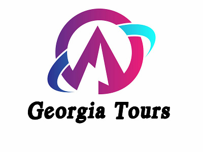 Georgiatours branding design georgia georgian icon illustration logo logotype typography vector ლოგო ქართული