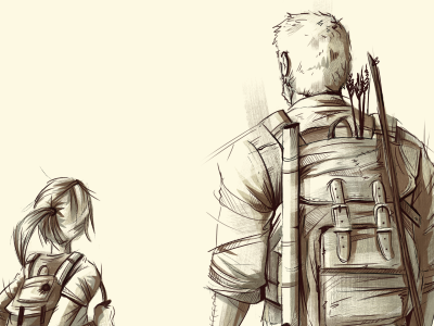 The Last of Us / In progress art digital fan game illustration last of us