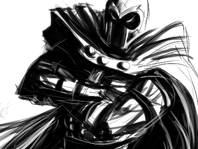 Magneto Doodle. brush character comic doodle photoshop sketch