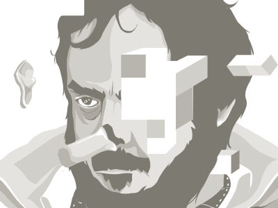 Kubrick collection / WIP art film kubrick movie portrait poster