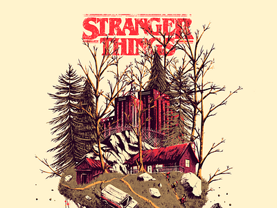 Stranger Things by Marie Bergeron on Dribbble