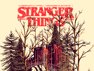 Stranger Things netflix poster series stranger things tv