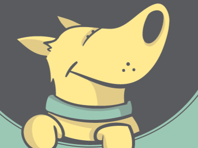 P.Y.P. animal color comic concept dog illustrator logo pamper pet vector