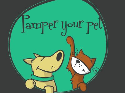 PYP - logo animal cartoon cat dog illustrator logo pet