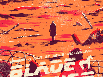 Blade Runner 2049 art blade fan film poster print runner sci-fi villeneuve