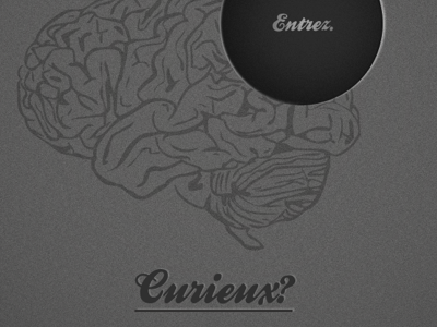 Enter. emotions grey home letterpress template web