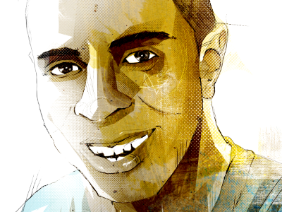Wesley / Portrait client digital drawing portrait