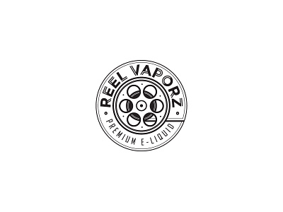 Reel Vaporz design logo