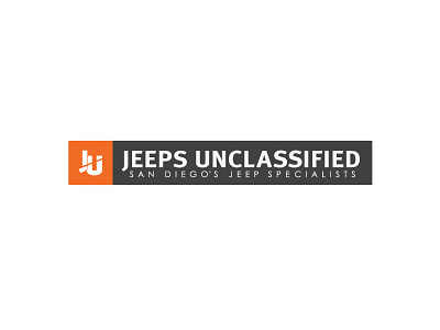Jeeps Uclassified branding design illustrator logo vector