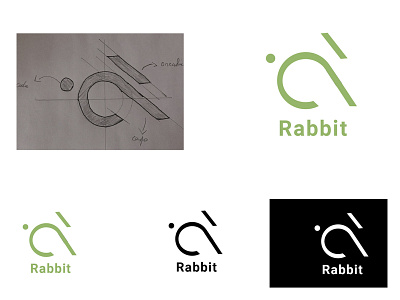 Rabbit app design illustration ios logo ui vector
