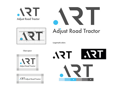 ART Adjust Road Tractor branding design graphicdesigner icon illustration illustrazione logo typography vector