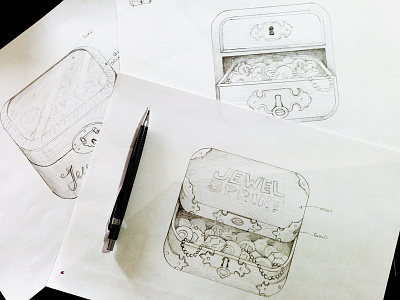 icon Sketches jewelbox