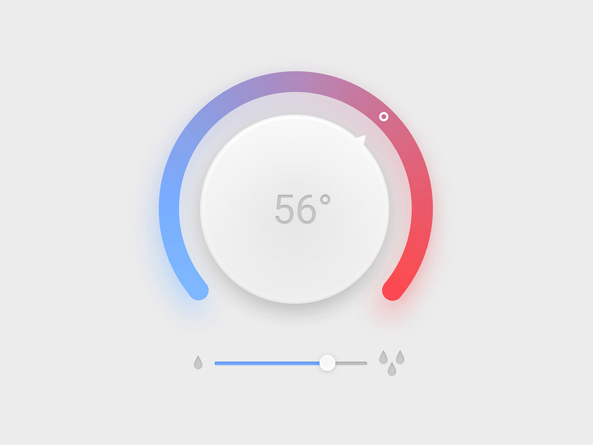 Water temperature & pressure regulator by OIga Sh on Dribbble