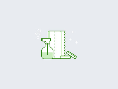 Cleaning Supplies Illustration cleaning icon icons illustration supplies visual design