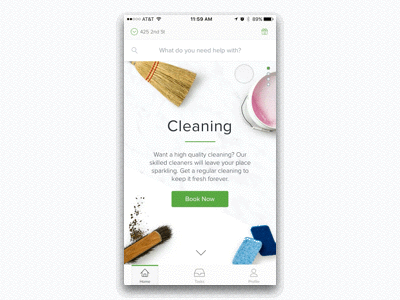 TaskRabbit Mobile Storefront Concept 2