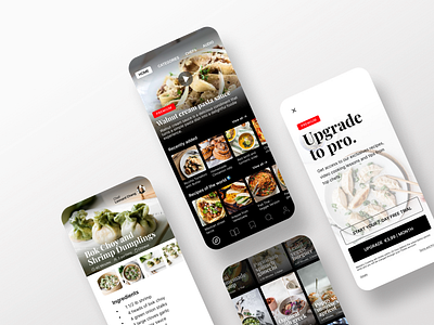 Chefs recipes APP 👩‍🍳 app app design design figma food mobile mobile app product design recipe recipes app ui uidesign ux