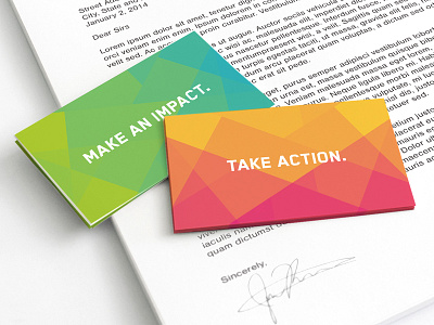 World Merit Business Cards branding business business card card colourful geometric grid inspire merit statement world