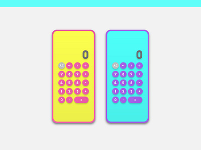 Calculator UI // left or right? app branding calculator dashboard element flat design gradient homepage icon identity illustration interface kit landing page layout onboarding price ui ux vector