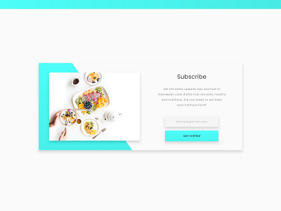 Food UI Subscribe app branding dashboard flat design food gradient icon identity illustration indonesian interface kit landing page log in plan price subscribe ui ux vector
