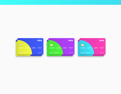 CC design concept app branding checkout credit card dashboard flat design gradient homepage icon identity illustration interface kit landing page mastercard payment ui ux vector visa