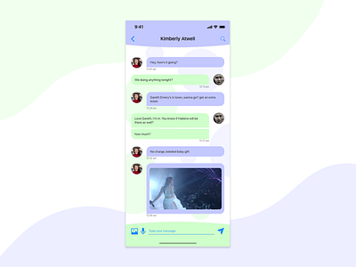 DailyUI Day 013 - Direct Messaging