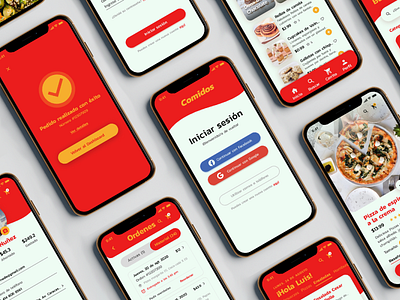 Comidos - Delivery App UI