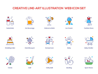 web icon set