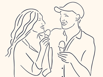 Illustration for Ice Cream Shop