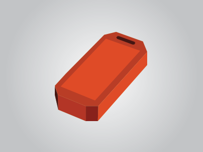 Iphone icon block iphone icon lowpoly