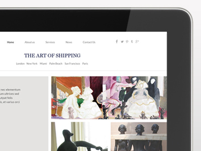 Gander and White Shipping omdesign responsive design responsive website web design london website