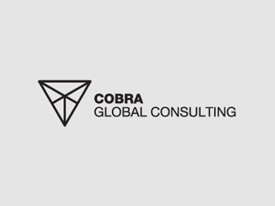 Cobra Global Consulting cobra global consultancy logo design logo design omdesign omdesign london