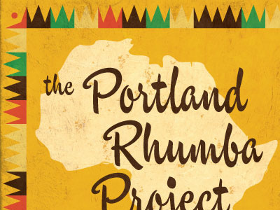 Portland Rhumba Project african music poster