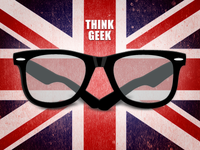 Think Geek! black blue british glasses ray ban rayban red uk