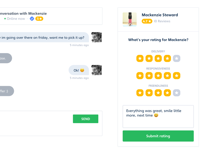 Nimber user rating stars star rating form reviews rate rating