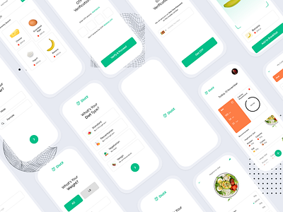 Diatx- Diet Mobile App adobe xd app design ui ux