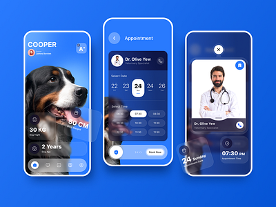 Mobile Design for Pet echanneling adobe adobe xd adoption app design dog figma pet pets ui uidesigner ux