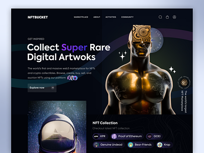 NFT Marketplace Website