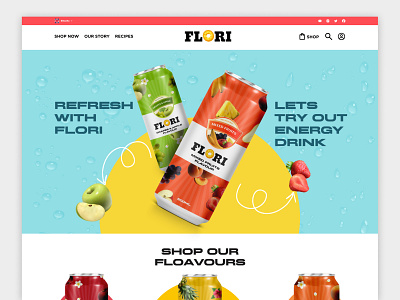 FLORI- Juice Landing Page