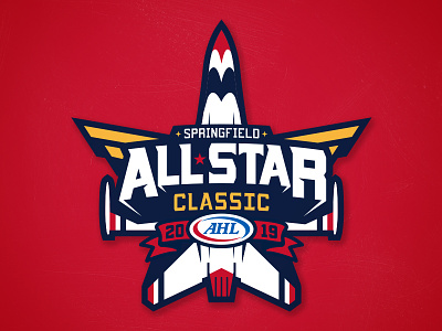 2019 AHL All-Star Logo Exploration ahl hockey illustration logo matt mcelroy nhl sports branding