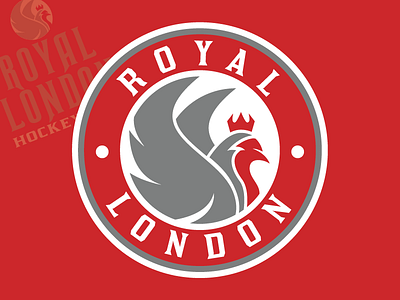Royal London Hockey Club hockey icehl logo robin royal london