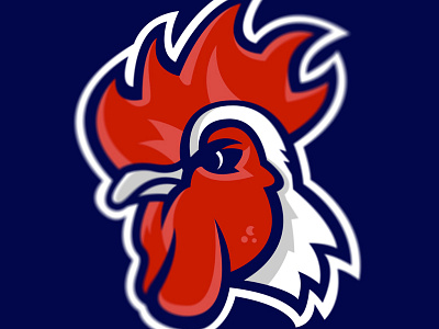 Rooster france rooster sports logo