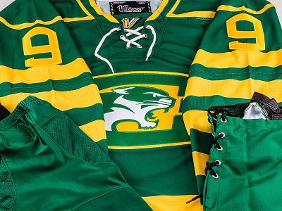 Cougars Jersey chicago cougars hockey jersey matt mcelroy nhl unifrom vnation