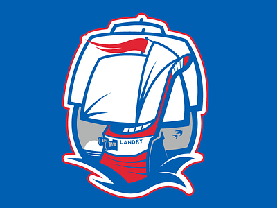 Les Camarades boat hockey pirate ship sports sports logo