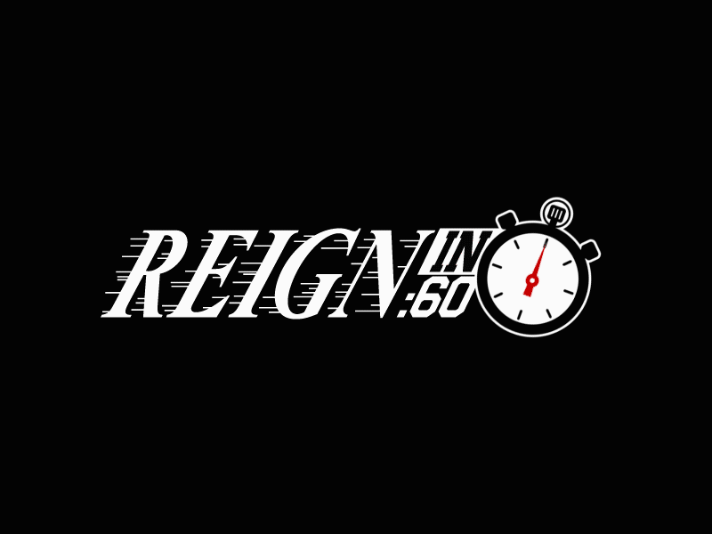 Reign In 60 after effects ahl american hockey league hockey nhl ontario reign sports stop watch timer